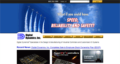 Desktop Screenshot of digitaldynamics.com