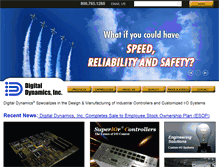 Tablet Screenshot of digitaldynamics.com